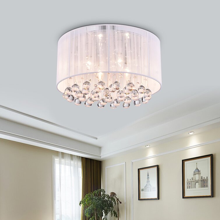 4 light flush mount deals ceiling light